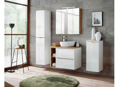 Diseño de muebles de baño Conjunto de 5 piezas Decoración Armario Lavabo