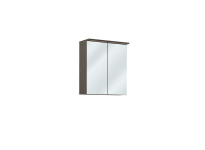 Armario de espejo con espejo de pared para baño con espejo de 60 cm LED.