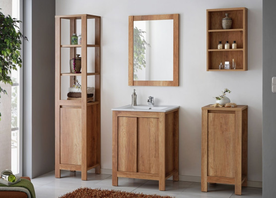 Diseño de muebles de baño Conjunto de baño Lavabo Armario Lavamanos