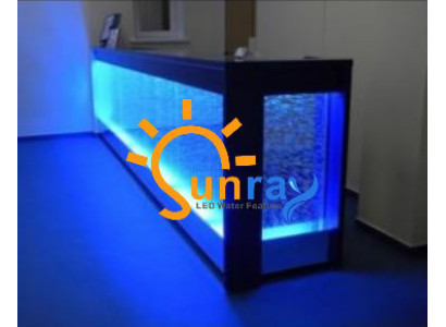 Barra Mesa Agua Pared Barra Estantería Muebles Mesa de bar iluminada Mostrador de bar LED