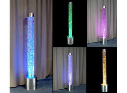 Columna de agua Columnas de agua Columna de agua burbujeante Columnas de agua Decoración de peces Led