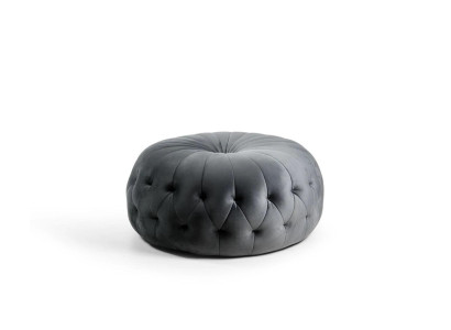 Diseño de puff Chesterfield, reposapiés, otomana asiento de salón