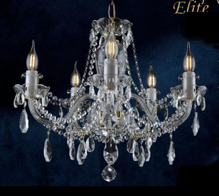 -Candelabro de cristal Luster Lámpara colgante Lámpara Lámpara Lámpara de techo Bohemia