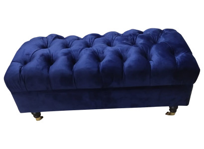 Lujo Taburete Banco de diseño Chesterfield Taburete de relax moderno Taburete de pie de asiento